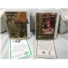 Image 3 : LOT 4 22KT GOLD PHOTO CARD MICHAEL JORDAN