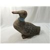 Image 2 : 1' TALL WOODEN CARVED DUCK COUNTRY VINTAGE