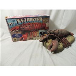 ROCKY THE SIGNING LOBSTER
