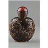 Image 1 : 19th C. Chinese Amber Carved Snuff Bottle