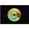 Image 2 : Very Fine Chinese Tri Tone Jadeite Round Pendant