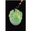 Image 2 : Charming Chinese Tri Tone Jadeite Fruit Toggle