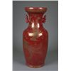 Image 1 : Chinese Qing Period Red Ground Gilt Phoenix Vase