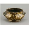 Image 1 : Chinese Gold Splash Bronze Censer Ming Xuande Mk