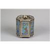 Image 2 : Chinese Bronze Cloisonne Hexagonal Tea Pot