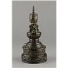 Image 1 : Rare 18th C. Fine Tibetan Buddhist Rhino Horn Stupa