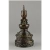 Image 2 : Rare 18th C. Fine Tibetan Buddhist Rhino Horn Stupa