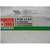 Image 2 : 2 Boxes of Porter-Cable 15 Gauge Finishing Nails: 1 Box of 1.5" and 1 Unopened Box of 2"