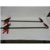 Image 1 : Pair of 3' Craftsman Bar Clamps