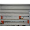 Image 1 : Pair of 4' Jorgensen Cabinet Master Gluing Clamps