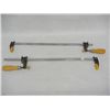 Image 1 : Pair of 2' Columbian Bar Clamps