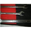 Image 2 : Set of Craftsman Open and Boxed End Wrenches, 5/16"-5/8" and Other Craftsman Wrenches