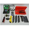 Image 1 : Hitachi Modular Drill & Driver Set, 1 Missing, Small Screwdriver Set, Box Cutters, and Other Misc. T