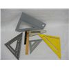 Image 1 : (4) 12" Corner Squares and (1) 6" Corner Square