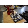 Image 1 : ASSORTED HAND TOOLS AND FIRE EXTINGUISHERS