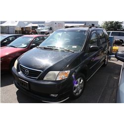 2000 MAZDA MPV ES VAN VIN # JM3LW28G9Y012003S