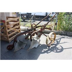 2 BLADE HORSE DRAWN PLOW ATTACHMENT