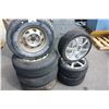 Image 1 : LOT OF ASSORTED TIRES AND RIMS