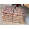 Image 1 : 19th Century Black Forest log box formed as a pile of logs with carved simulated rope binding, 76...