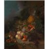 Image 1 : 19th Century oil on canvas laid on panel - Still-life, signed with initial R, 75cms x 62cms - see...