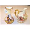 Locke & Co Worcester vase with pheasant decoration, signed W. Stinton, 14cms high Est.: £100 - £1...