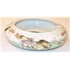 18th Century Chinese shallow bowl, the interior decorated with a crab amongst weed, the exterior...