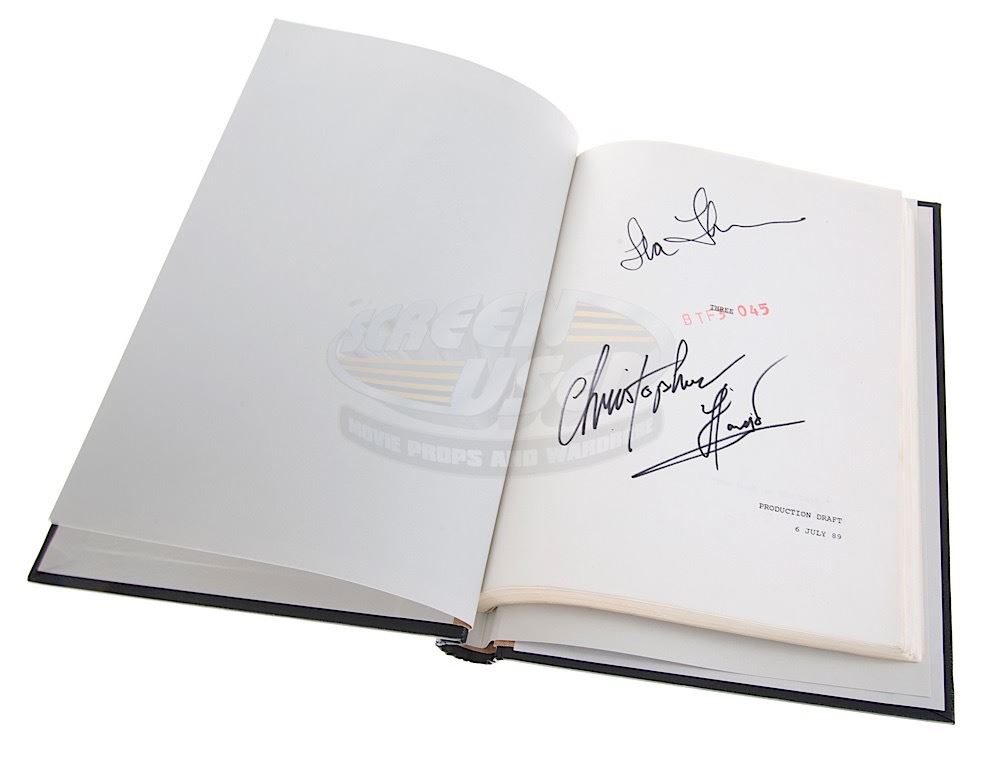 Back To The Future 3 - Propmaster's Original Script