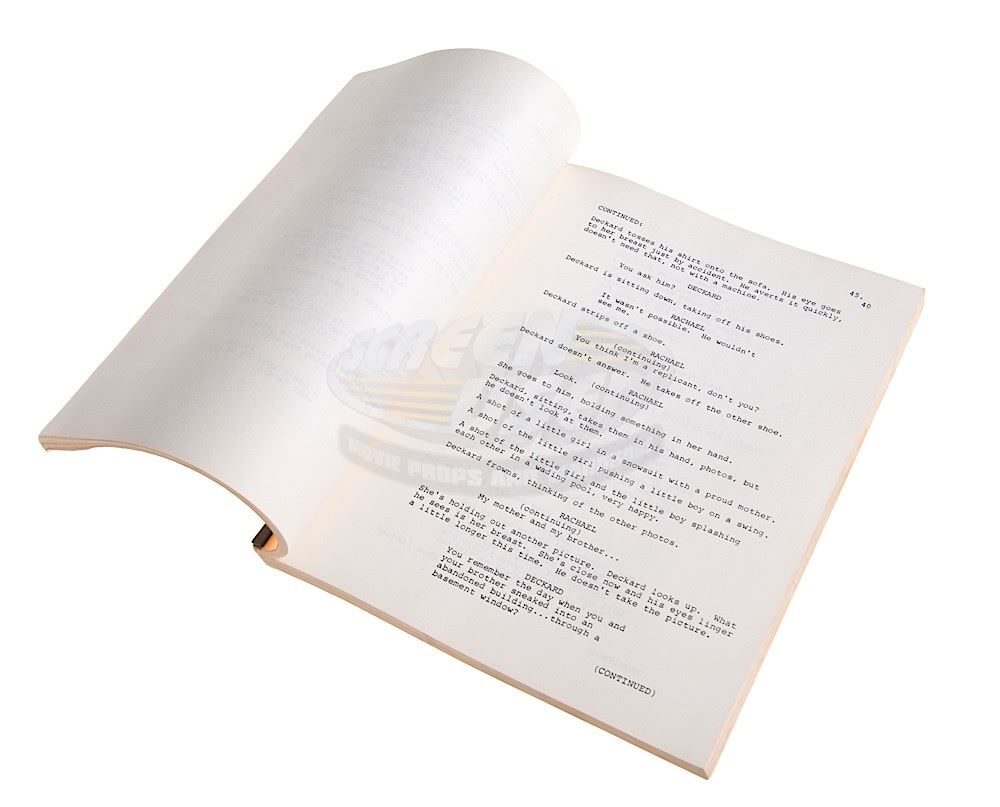 Blade Runner - Production Script