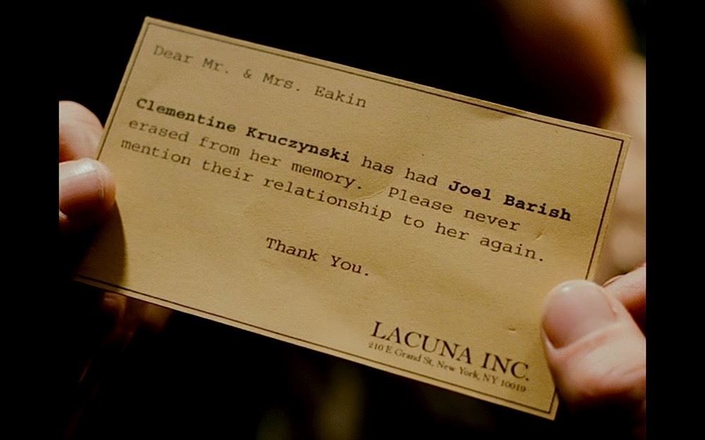 Eternal Sunshine of the Spotless Mind - Lacuna Inc Card