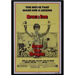 Enter the Dragon - Original Re-release 1979 One-Sheet Poster