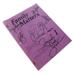 Family Matters (TV) - Cast Autographed Script