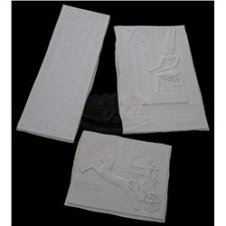 Mummy, The - Large Miniature Egyptian Motif Vacuform Wall Panels