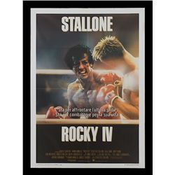 Rocky IV - Original Italian Release Poster