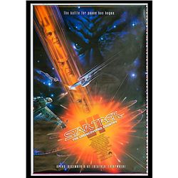 Star Trek VI: The Undiscovered Country - Rare Original Printers-Proof Advance One Sheet Poster