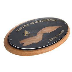 Star Trek: The Next Generation (TV) - Season Seven Crew Gift Plaque