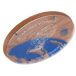 Star Trek: Voyager (TV) - Season Four Crew Gift Plaque