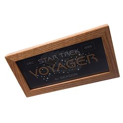 Star Trek: Voyager (TV) - Season Six Crew Gift Plaque