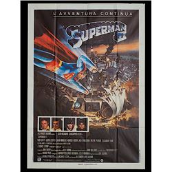 Superman II - Original Italian Release Poster