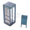 Image 1 : Charlie and the Chocolate Factory - Miniature Phone Booth & Mail Box