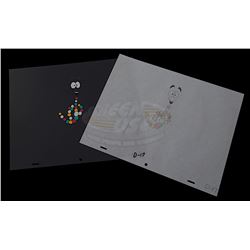 Jurassic Park - Mr. DNA Animation Cel & Matching Production Drawing