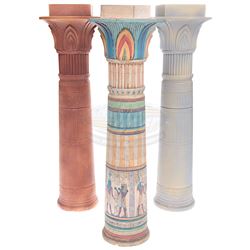 Mummy, The - Large Miniature Egyptian Columns