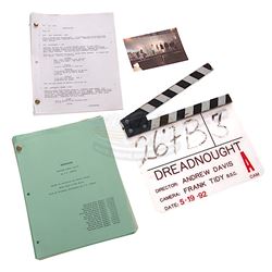 Under Siege - Production Clapper Board & Scripts