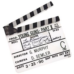 Young Guns II - Production Clapper Board