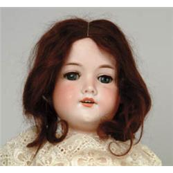 22" ARMAND MARSEILLE BISQUE SOCKET HEAD DOLL.