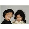 Image 1 : 2-9" MADAME ALEXANDER COMPO BOY AND GIRL DOLLS. 
