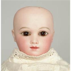 RARE AND DESIRABLE 13-1/2" A4T FRENCH DOLL.