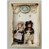 Image 1 : PAIR 6" GERMAN COUPLE IN PRESENTATION BOX.