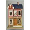 Image 1 : LARGE MORIZ GOTTSCHALK BLUE ROOF DOLL HOUSE.