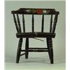 Image 1 : CHILD'S DECO WINDSOR POTTY CHAIR.