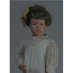 15" SCHOENHUT CHARACTER GIRL. 